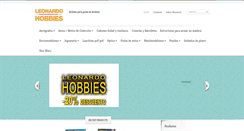 Desktop Screenshot of leonardohobbies.com.ar
